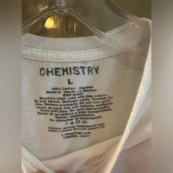 DONATED Corvette Cutoff T-shirt| Size L - Picture 3 of 3